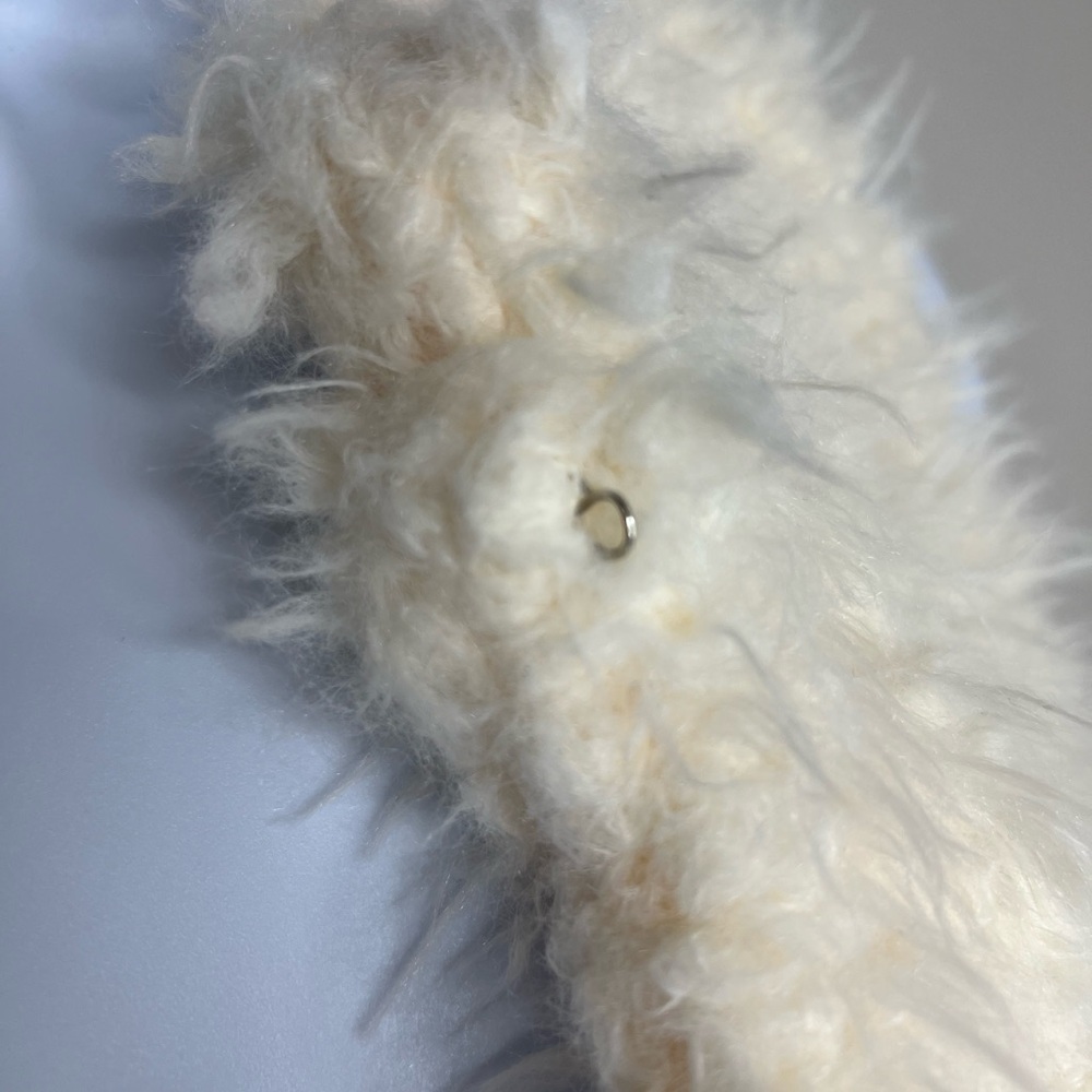 Bobbie Brooks oversized fuzzy long vest. Small. Hook and eye closure. Soft! - Picture 6 of 7